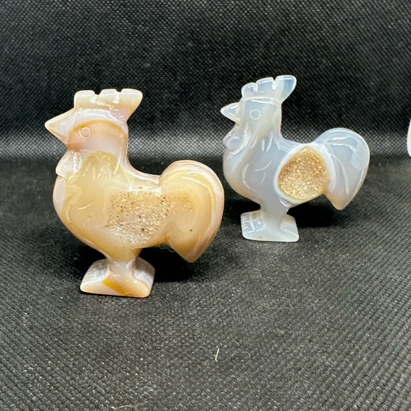 (1)Druzy Agate Chicken - Picture 1 of 6